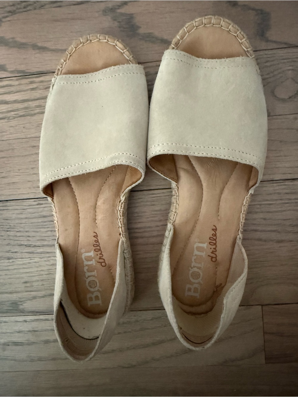 Born Drilles espadrille leather sandals